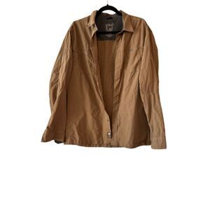 Kuhl Eluxur Large Button Up Long Sleeve Shirt